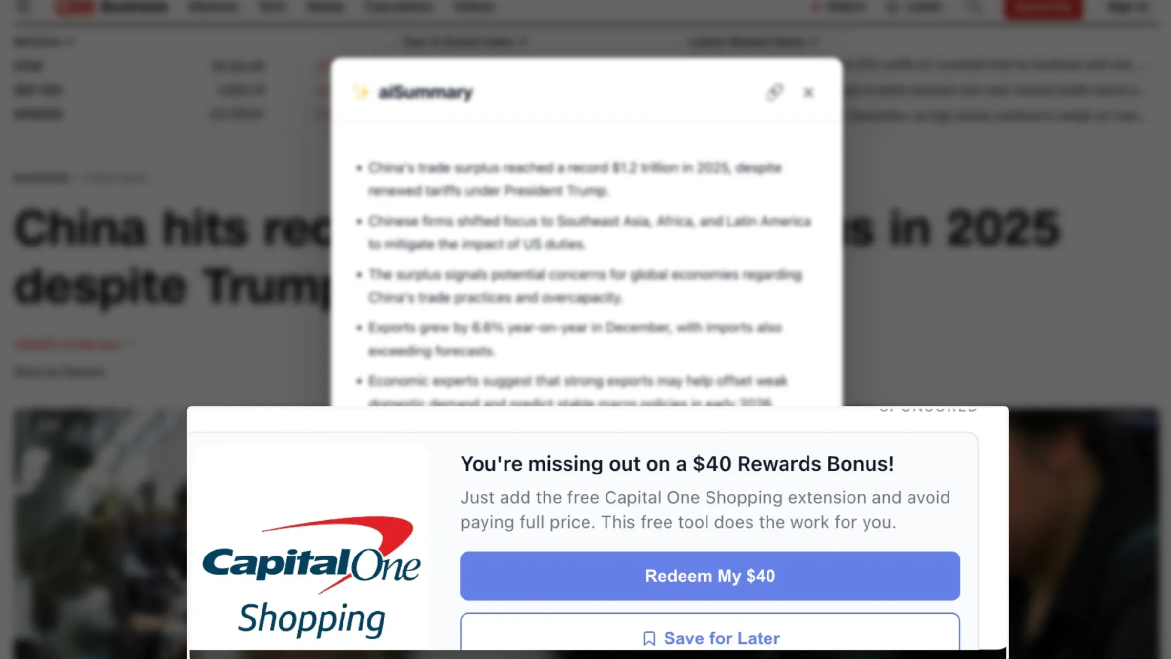 aiSummary Widget Monetization